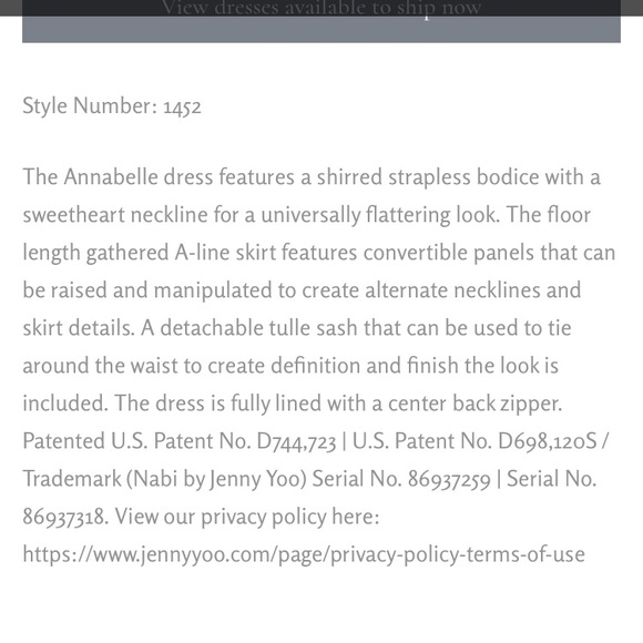 anthro BHLDN tulle wedding dress by Jenny Yoo, 10 - Picture 9 of 16